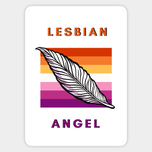 Lesbian Angel Sticker